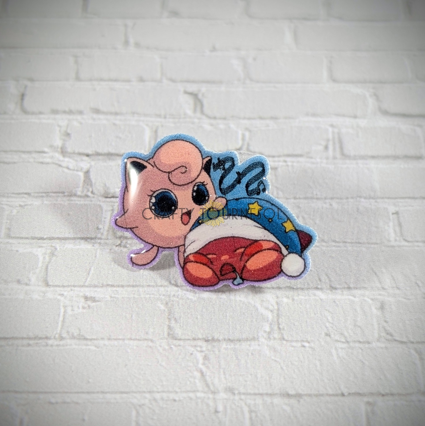 Geeky Gaming and Anime Fanart Resin Accessory Pins