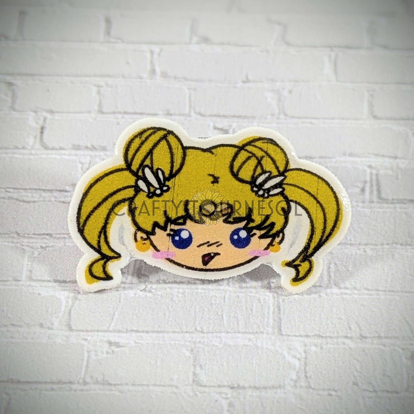 Geeky Gaming and Anime Fanart Resin Accessory Pins