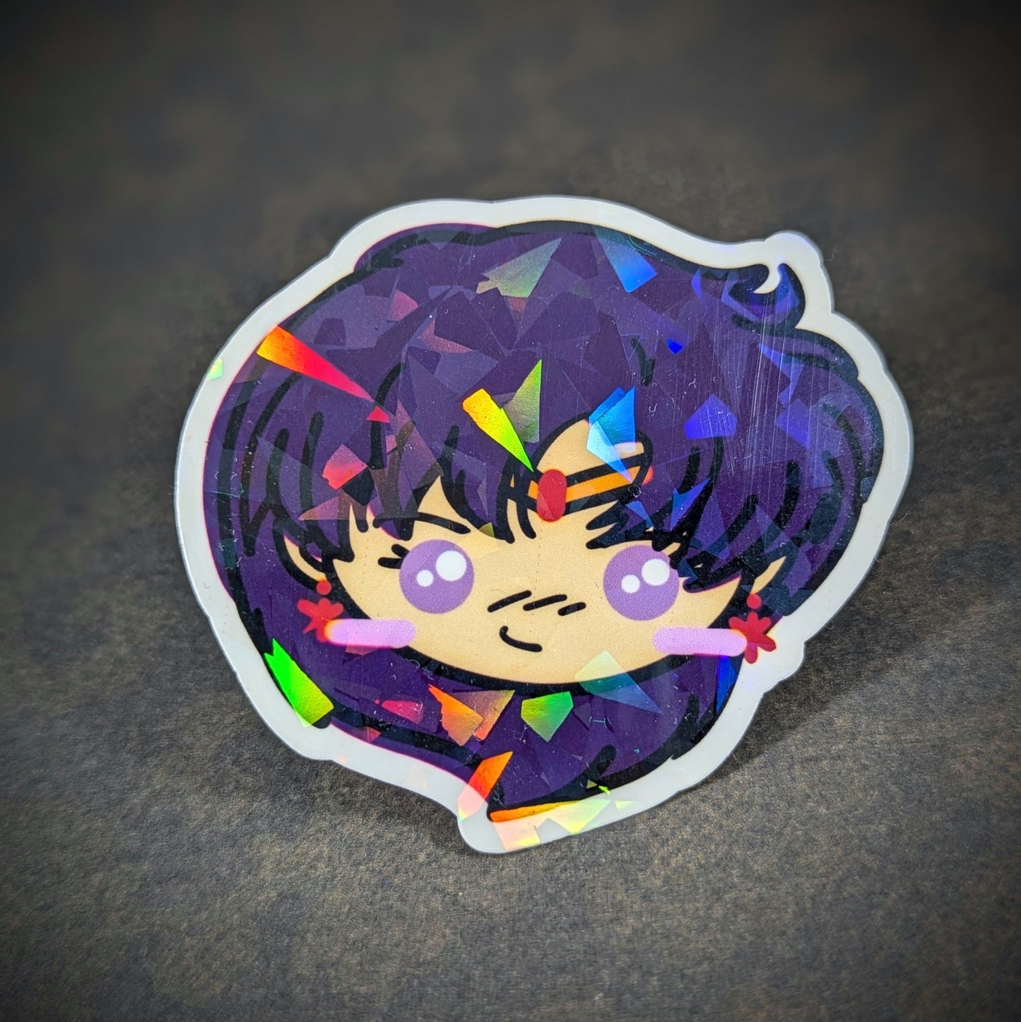 Sailor Moon Scout Guardian Anime Fanart Classic and Holographic Vinyl Stickers