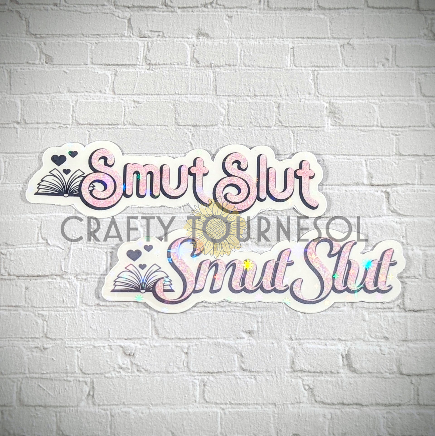 Smut Slut Erotic Fiction Vinyl Sticker