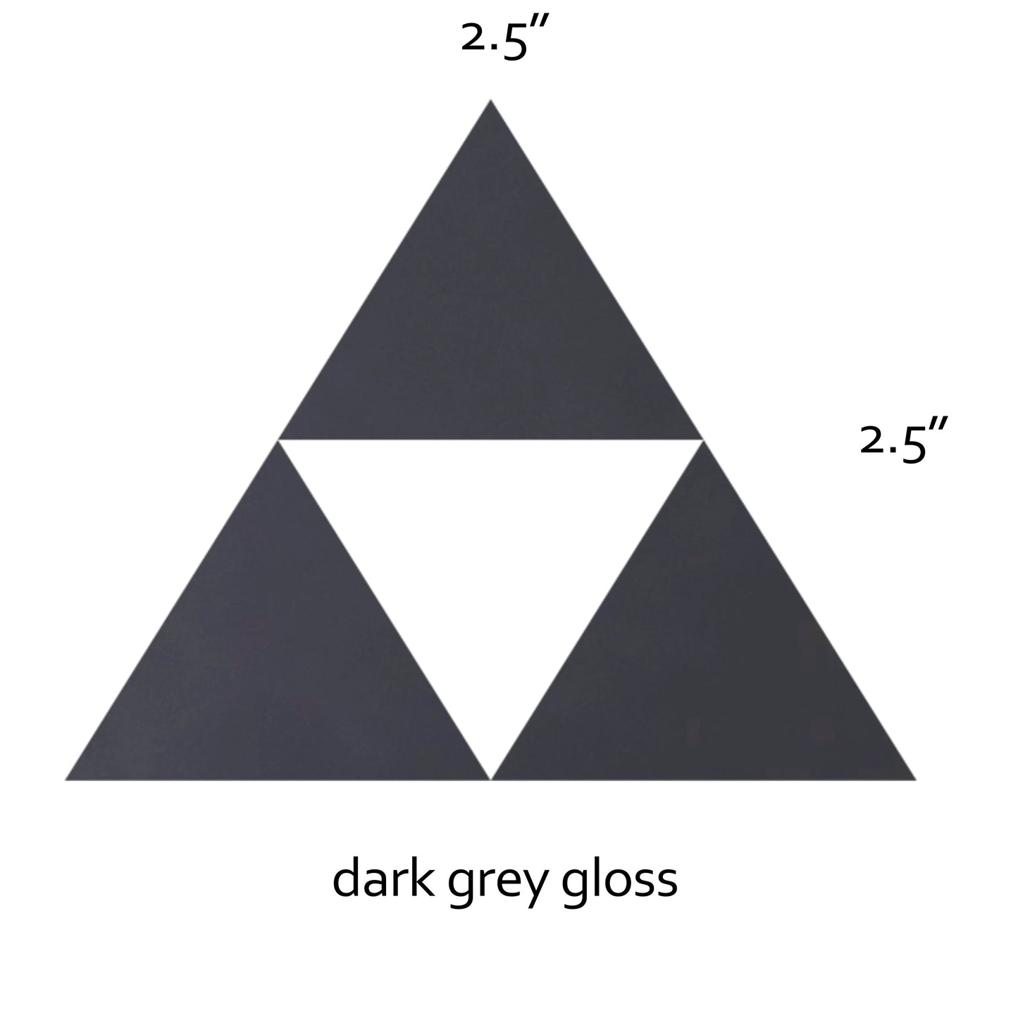 A sleek Legend of Zelda Triforce vinyl sticker, perfect for fans of the series. Available in multiple colors, it’s great for decorating laptops, notebooks, or water bottles.
