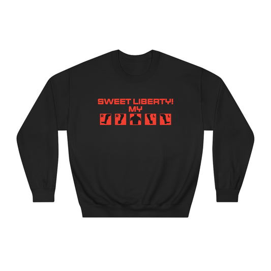 Helldivers 2 "Sweet Liberty!" Injury Unisex Crewneck Sweatshirt