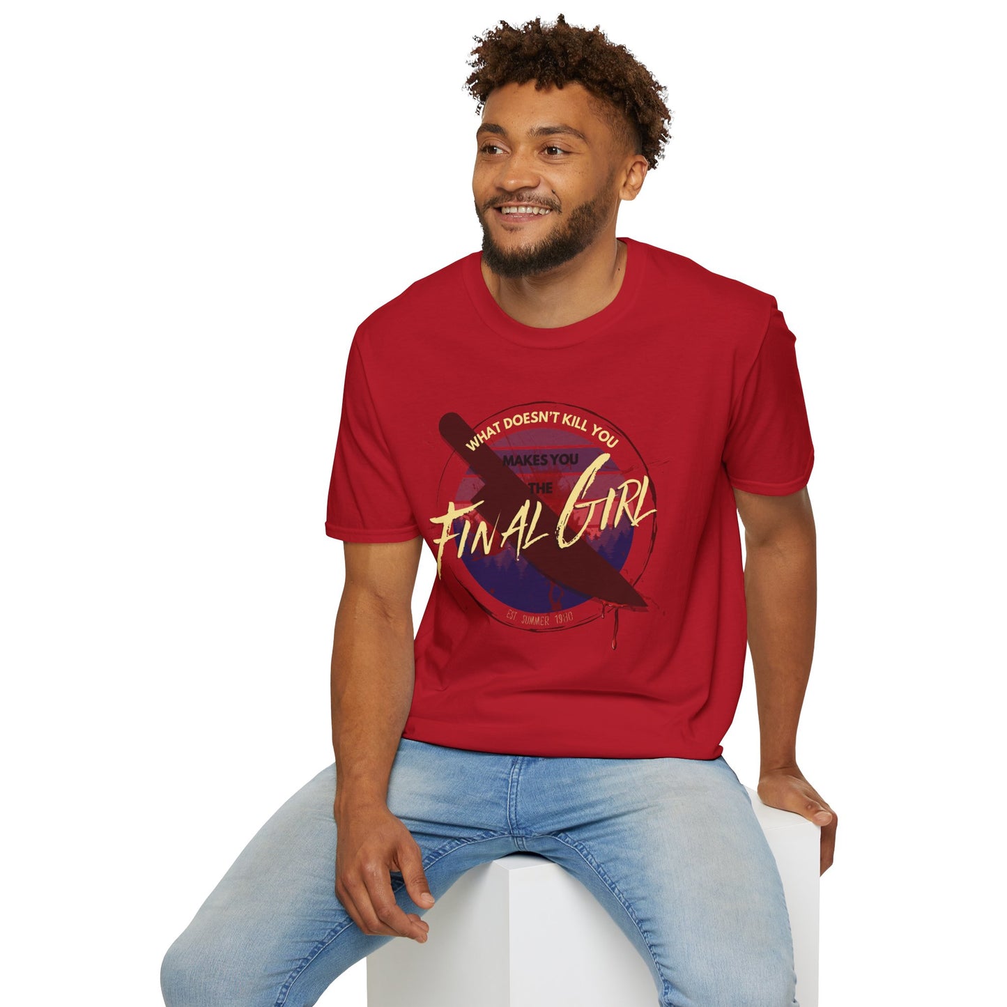 Final Girl Horror T-Shirt for Halloween