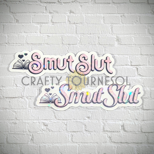 Smut Slut Erotic Fiction Vinyl Sticker