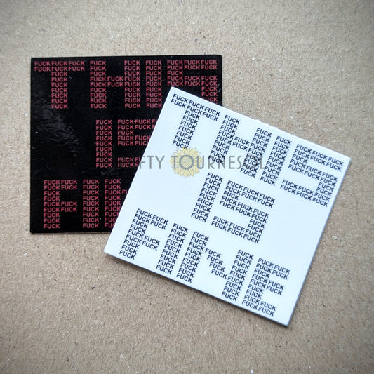 This Is Fine Fuck Vinyl Sticker